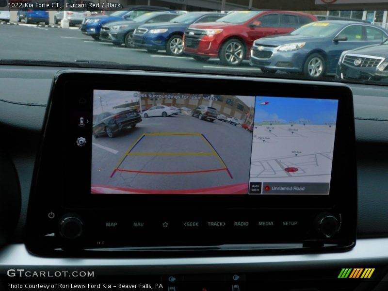 Currant Red / Black 2022 Kia Forte GT