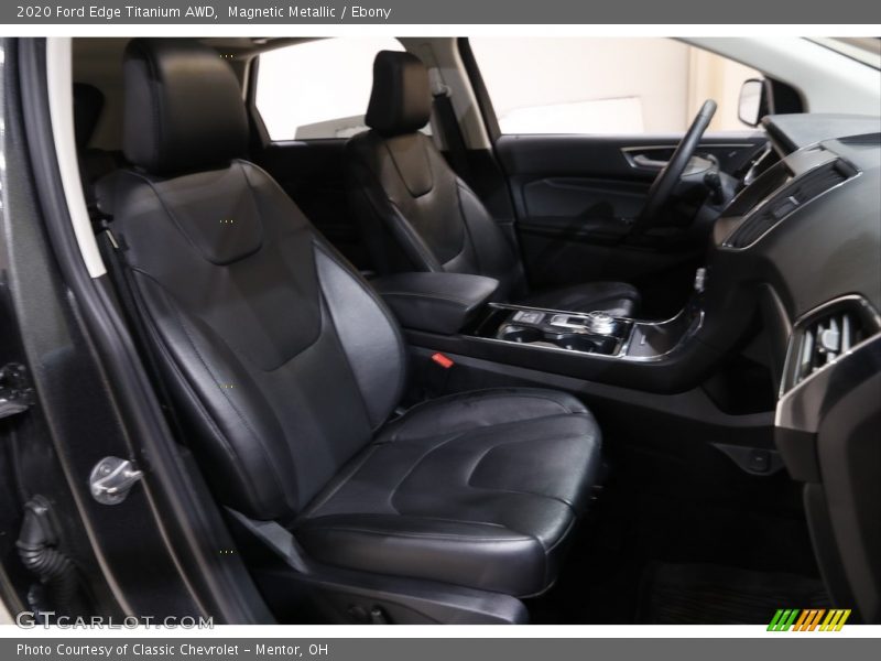 Magnetic Metallic / Ebony 2020 Ford Edge Titanium AWD