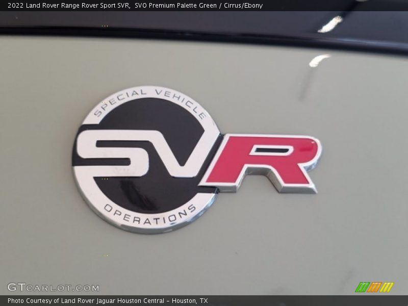  2022 Range Rover Sport SVR Logo