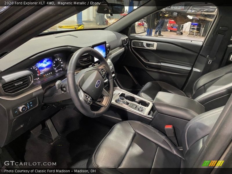 Front Seat of 2020 Explorer XLT 4WD