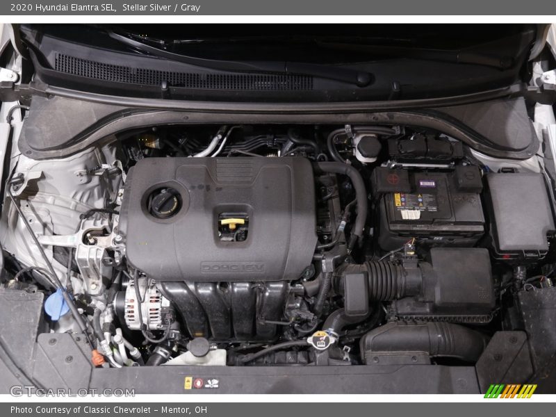  2020 Elantra SEL Engine - 2.0 Liter DOHC 16-Valve D-CVVT 4 Cylinder