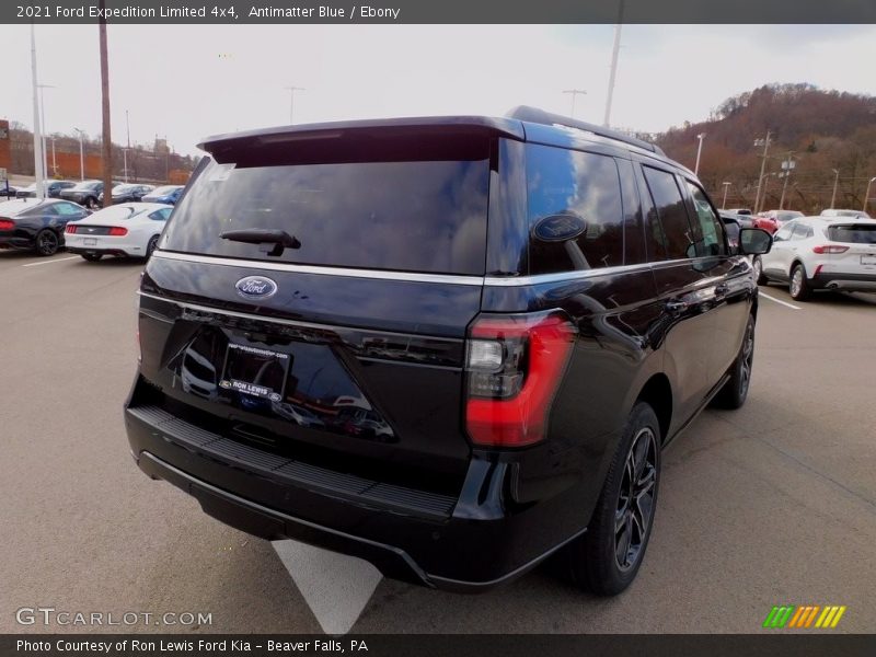 Antimatter Blue / Ebony 2021 Ford Expedition Limited 4x4