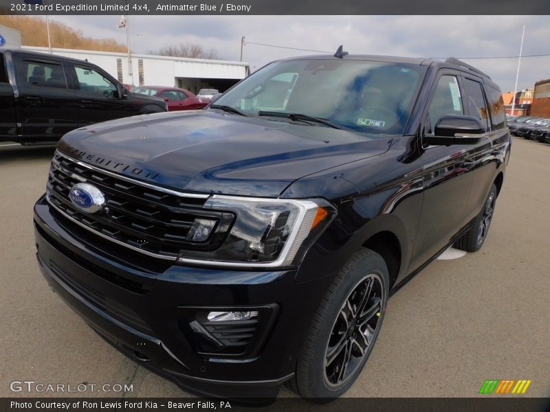 Antimatter Blue / Ebony 2021 Ford Expedition Limited 4x4