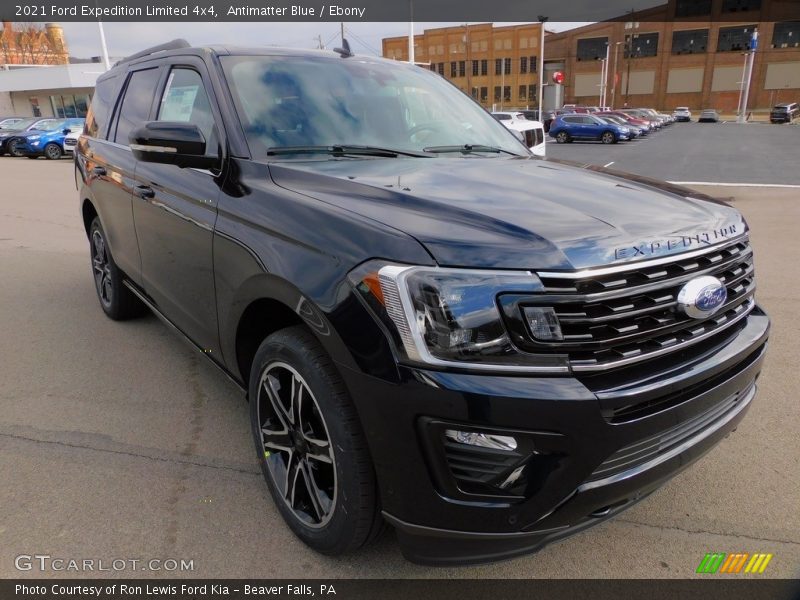 Antimatter Blue / Ebony 2021 Ford Expedition Limited 4x4