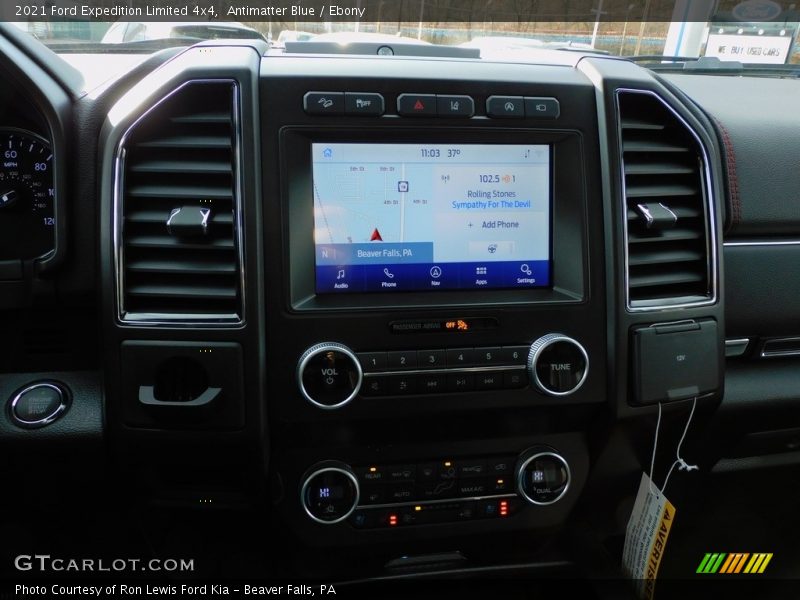 Antimatter Blue / Ebony 2021 Ford Expedition Limited 4x4