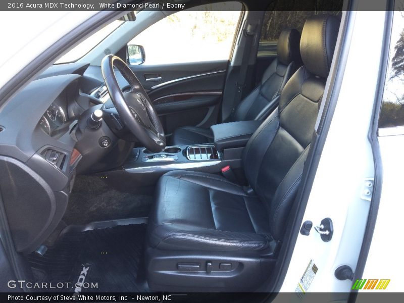 White Diamond Pearl / Ebony 2016 Acura MDX Technology