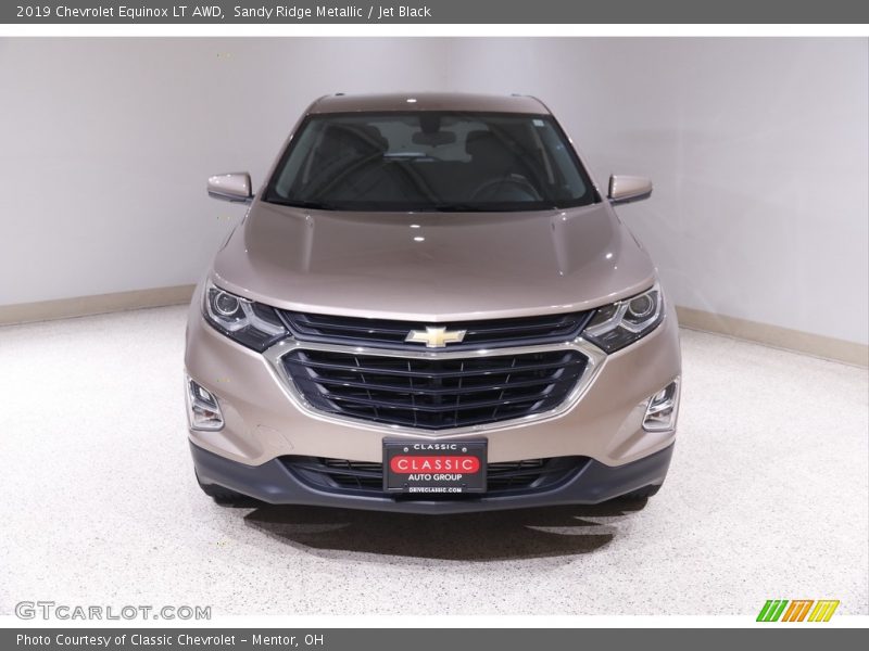 Sandy Ridge Metallic / Jet Black 2019 Chevrolet Equinox LT AWD