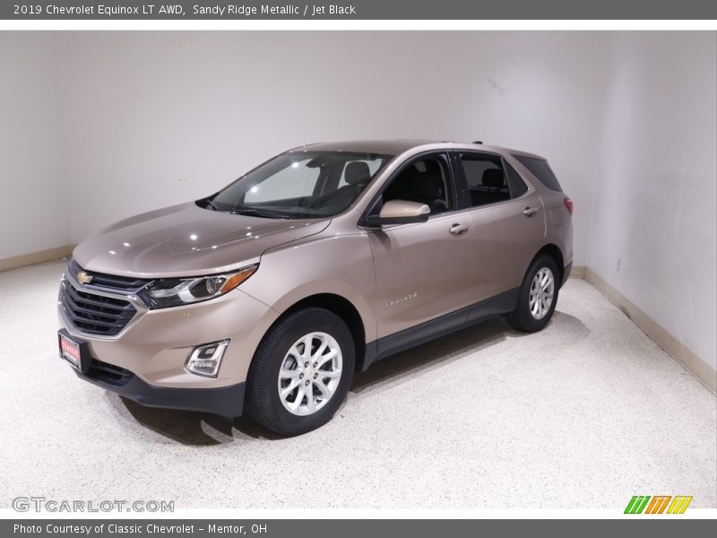 Sandy Ridge Metallic / Jet Black 2019 Chevrolet Equinox LT AWD