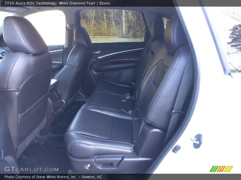 White Diamond Pearl / Ebony 2016 Acura MDX Technology