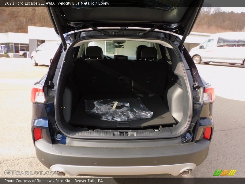 Velocity Blue Metallic / Ebony 2021 Ford Escape SEL 4WD