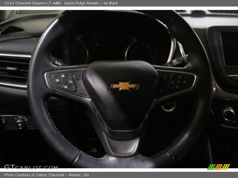 Sandy Ridge Metallic / Jet Black 2019 Chevrolet Equinox LT AWD