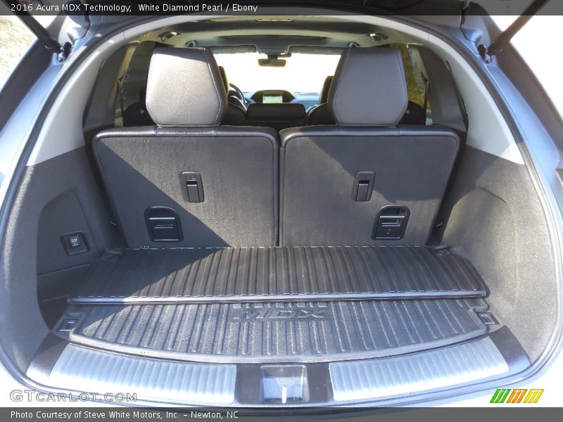 White Diamond Pearl / Ebony 2016 Acura MDX Technology