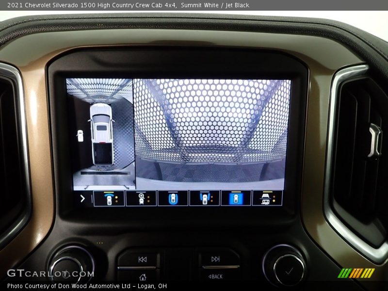 Summit White / Jet Black 2021 Chevrolet Silverado 1500 High Country Crew Cab 4x4
