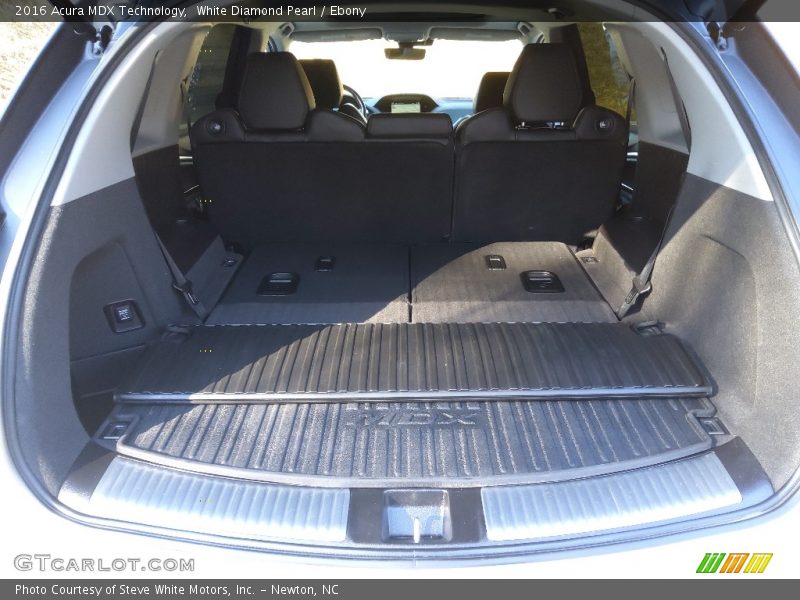 White Diamond Pearl / Ebony 2016 Acura MDX Technology