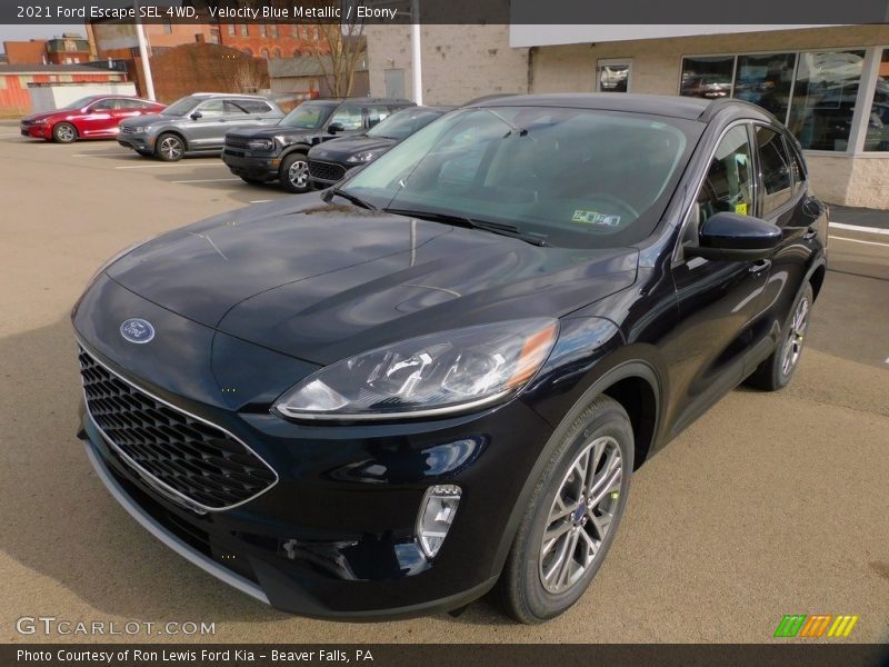 Velocity Blue Metallic / Ebony 2021 Ford Escape SEL 4WD