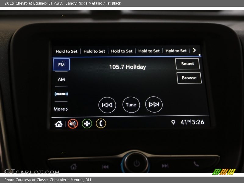 Sandy Ridge Metallic / Jet Black 2019 Chevrolet Equinox LT AWD