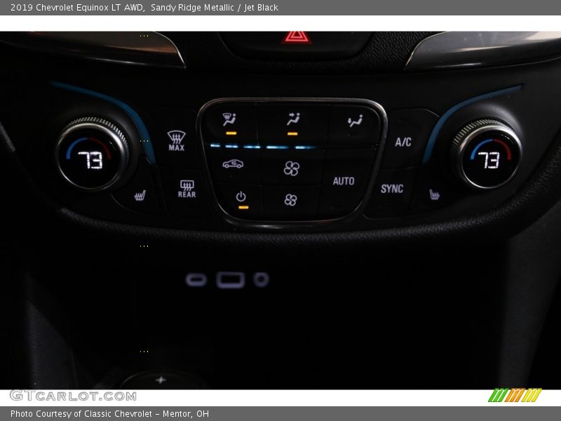 Sandy Ridge Metallic / Jet Black 2019 Chevrolet Equinox LT AWD