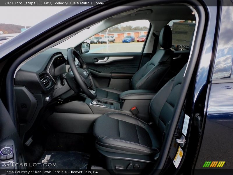 Velocity Blue Metallic / Ebony 2021 Ford Escape SEL 4WD