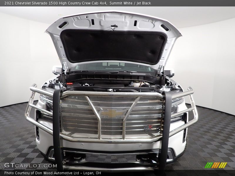 Summit White / Jet Black 2021 Chevrolet Silverado 1500 High Country Crew Cab 4x4