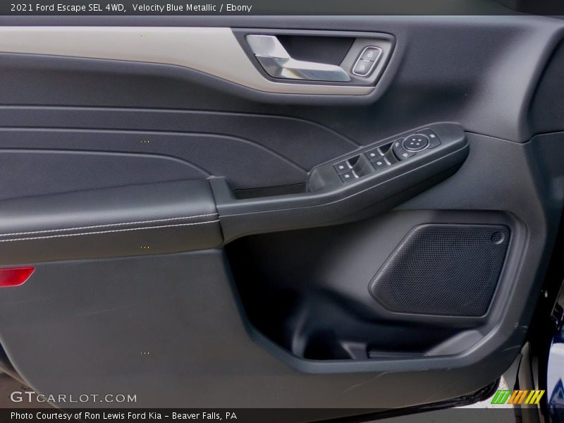 Velocity Blue Metallic / Ebony 2021 Ford Escape SEL 4WD
