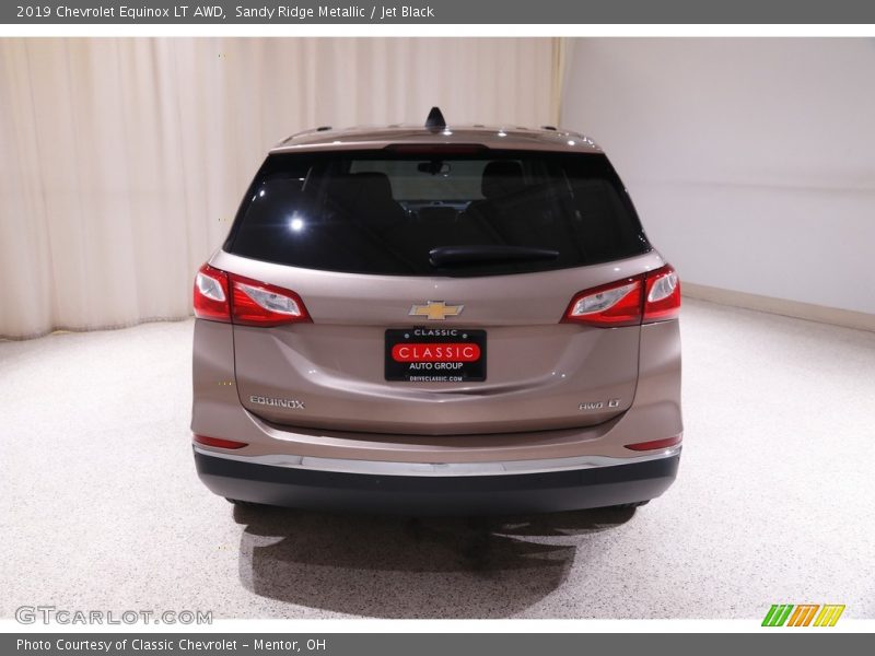 Sandy Ridge Metallic / Jet Black 2019 Chevrolet Equinox LT AWD