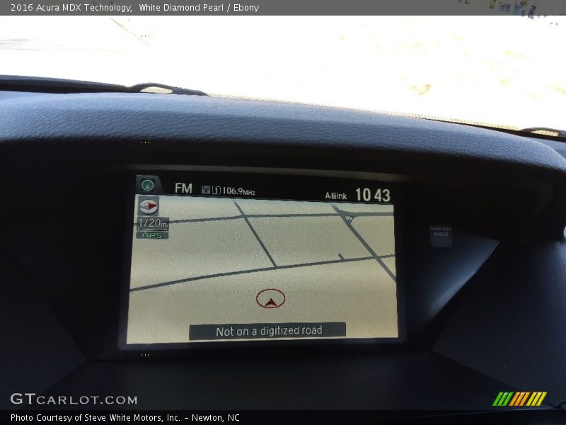 White Diamond Pearl / Ebony 2016 Acura MDX Technology