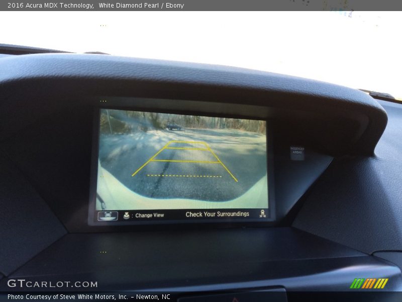 White Diamond Pearl / Ebony 2016 Acura MDX Technology