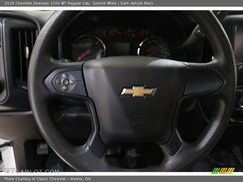 Summit White / Dark Ash/Jet Black 2018 Chevrolet Silverado 1500 WT Regular Cab