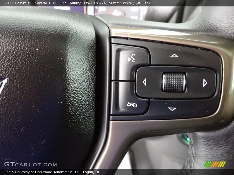 Summit White / Jet Black 2021 Chevrolet Silverado 1500 High Country Crew Cab 4x4