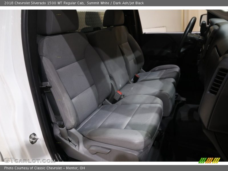 Summit White / Dark Ash/Jet Black 2018 Chevrolet Silverado 1500 WT Regular Cab