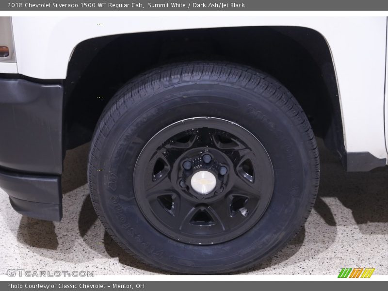Summit White / Dark Ash/Jet Black 2018 Chevrolet Silverado 1500 WT Regular Cab