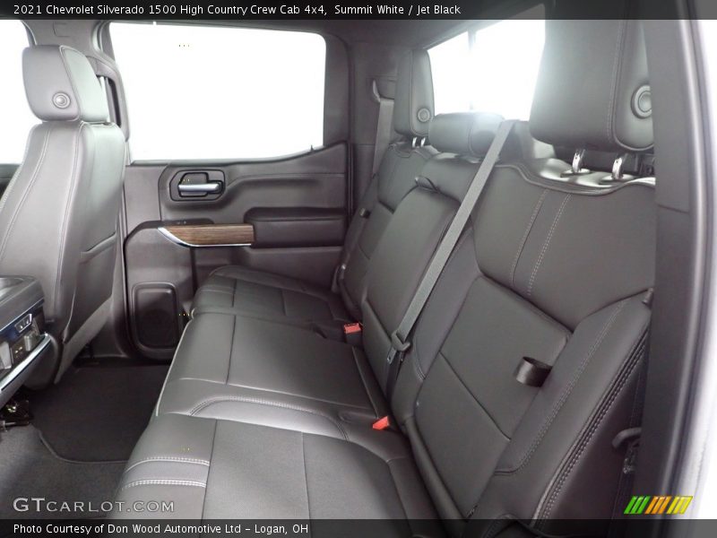 Summit White / Jet Black 2021 Chevrolet Silverado 1500 High Country Crew Cab 4x4