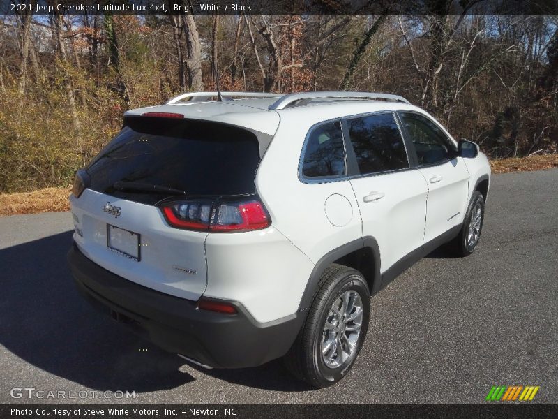 Bright White / Black 2021 Jeep Cherokee Latitude Lux 4x4