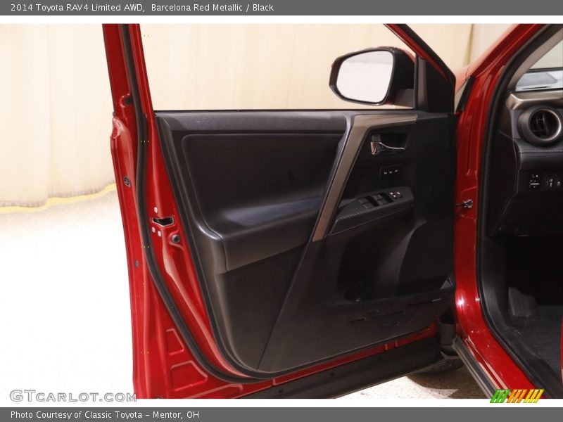 Barcelona Red Metallic / Black 2014 Toyota RAV4 Limited AWD