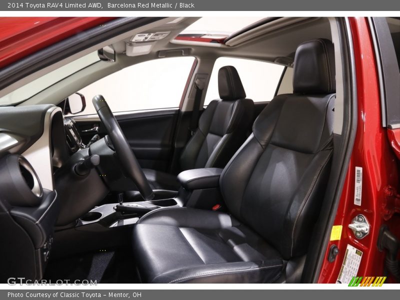 Barcelona Red Metallic / Black 2014 Toyota RAV4 Limited AWD