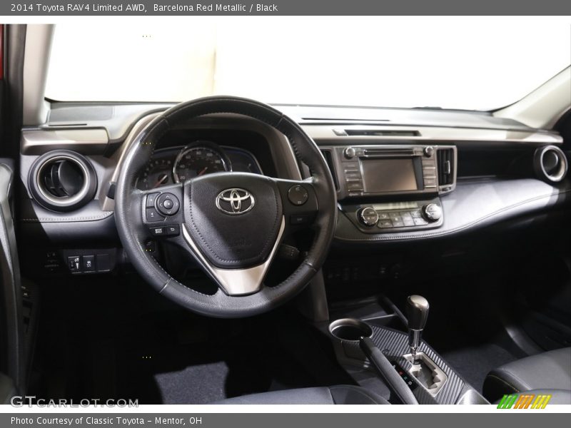 Barcelona Red Metallic / Black 2014 Toyota RAV4 Limited AWD