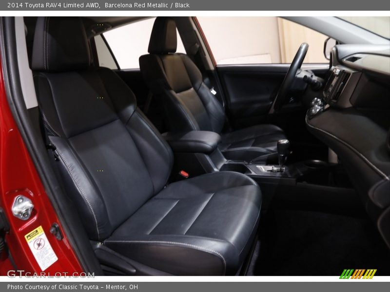 Barcelona Red Metallic / Black 2014 Toyota RAV4 Limited AWD