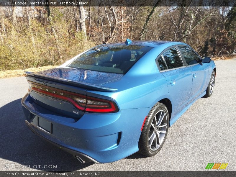 Frostbite / Black 2021 Dodge Charger R/T Plus