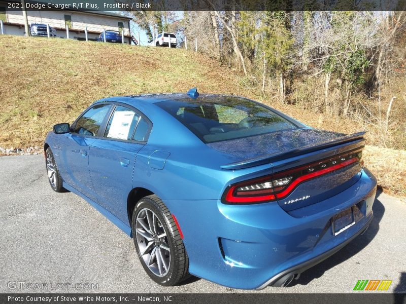 Frostbite / Black 2021 Dodge Charger R/T Plus