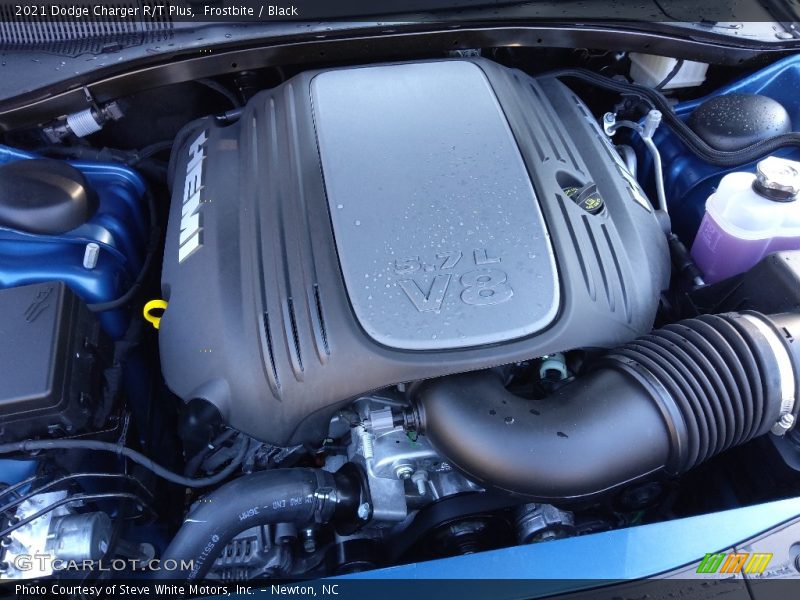 Frostbite / Black 2021 Dodge Charger R/T Plus