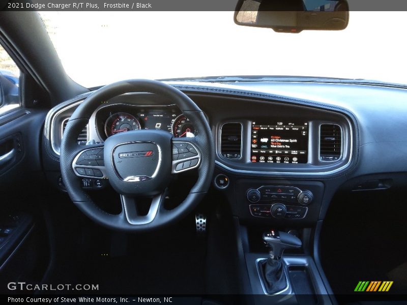 Frostbite / Black 2021 Dodge Charger R/T Plus