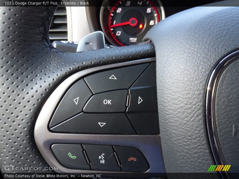 Frostbite / Black 2021 Dodge Charger R/T Plus