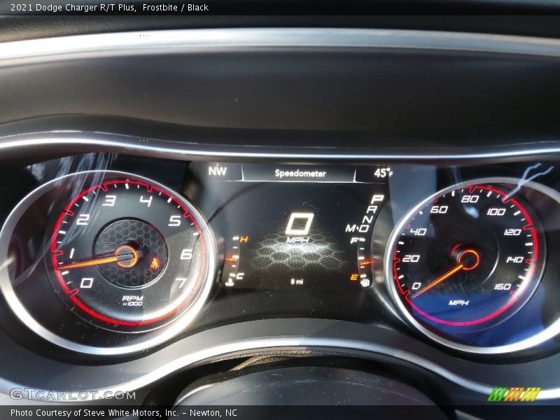 Frostbite / Black 2021 Dodge Charger R/T Plus
