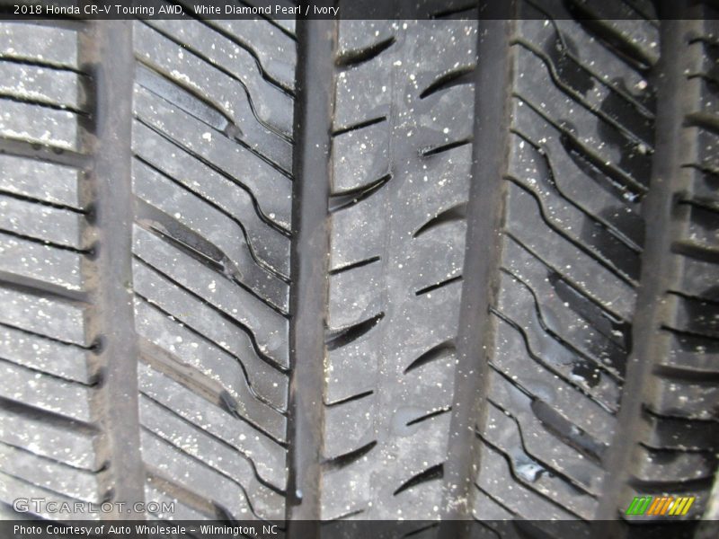 White Diamond Pearl / Ivory 2018 Honda CR-V Touring AWD