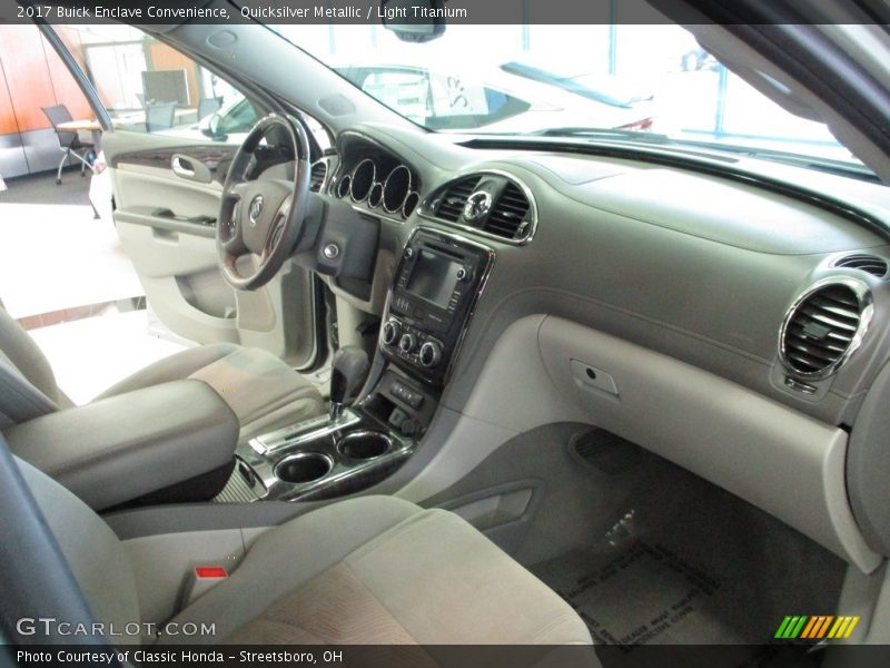 Quicksilver Metallic / Light Titanium 2017 Buick Enclave Convenience