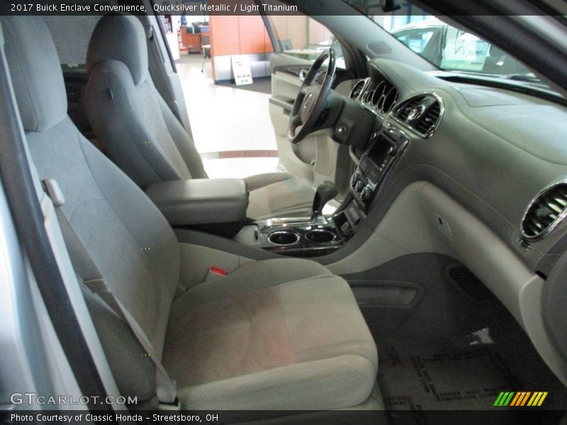 Quicksilver Metallic / Light Titanium 2017 Buick Enclave Convenience