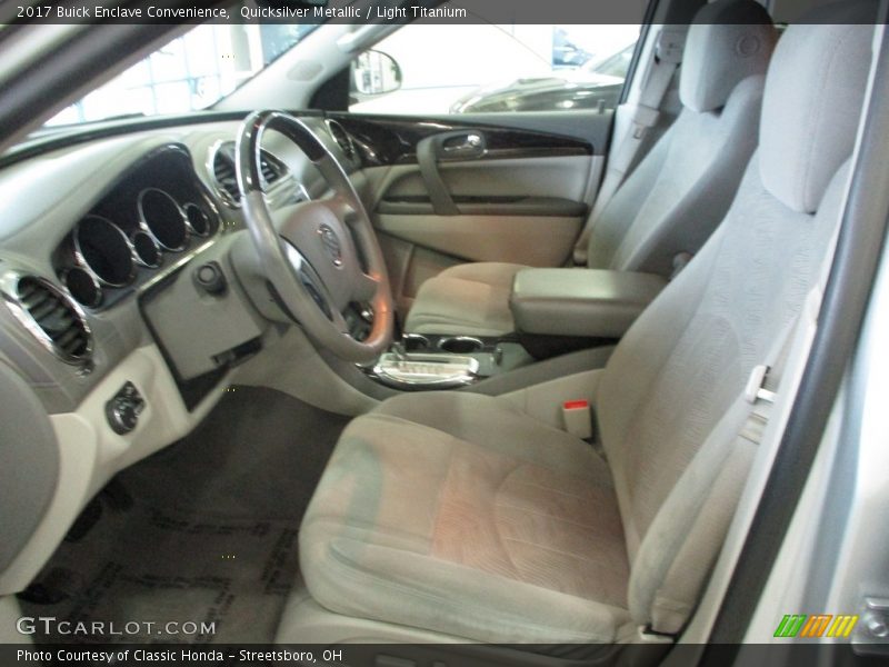 Quicksilver Metallic / Light Titanium 2017 Buick Enclave Convenience