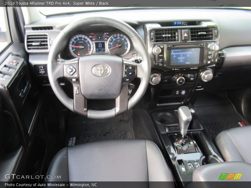 Super White / Black 2019 Toyota 4Runner TRD Pro 4x4
