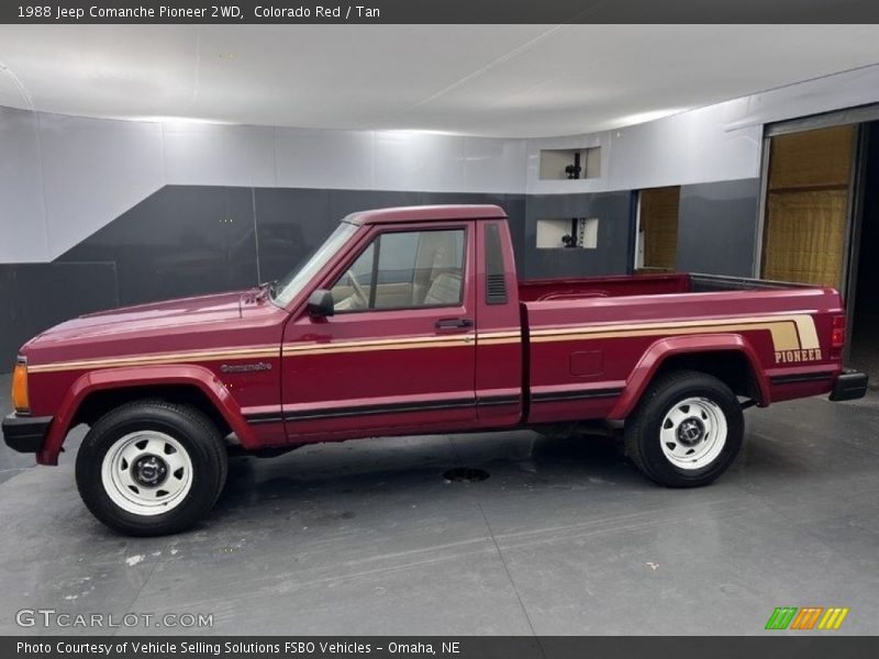 1988 Comanche Pioneer 2WD Colorado Red