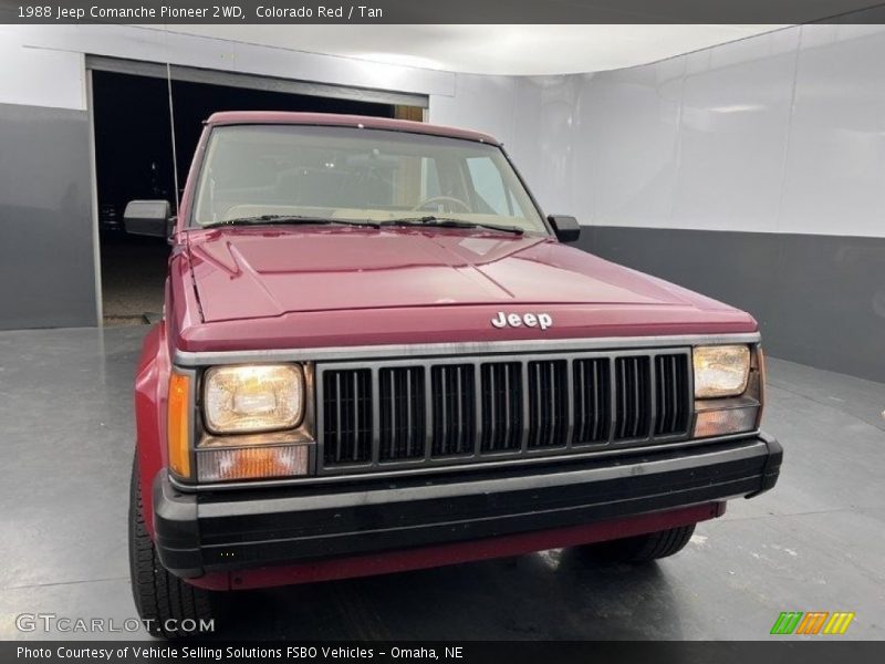 Colorado Red / Tan 1988 Jeep Comanche Pioneer 2WD